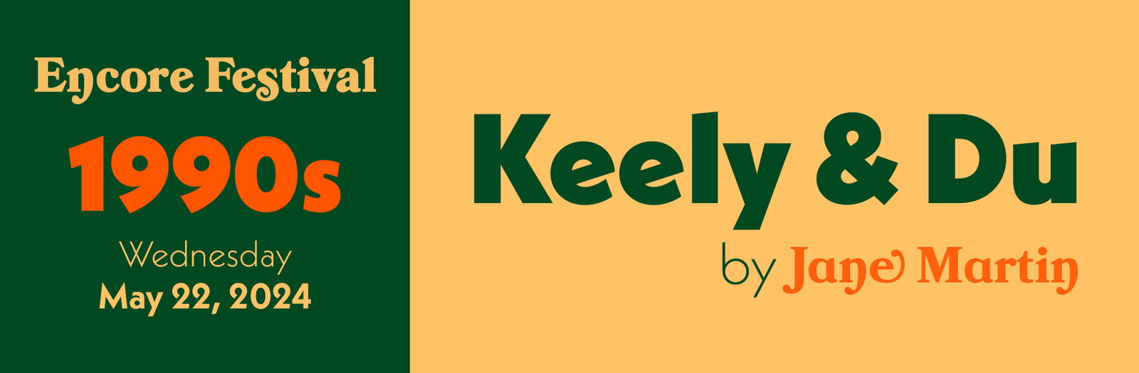 Encore Festival: Keely & Du